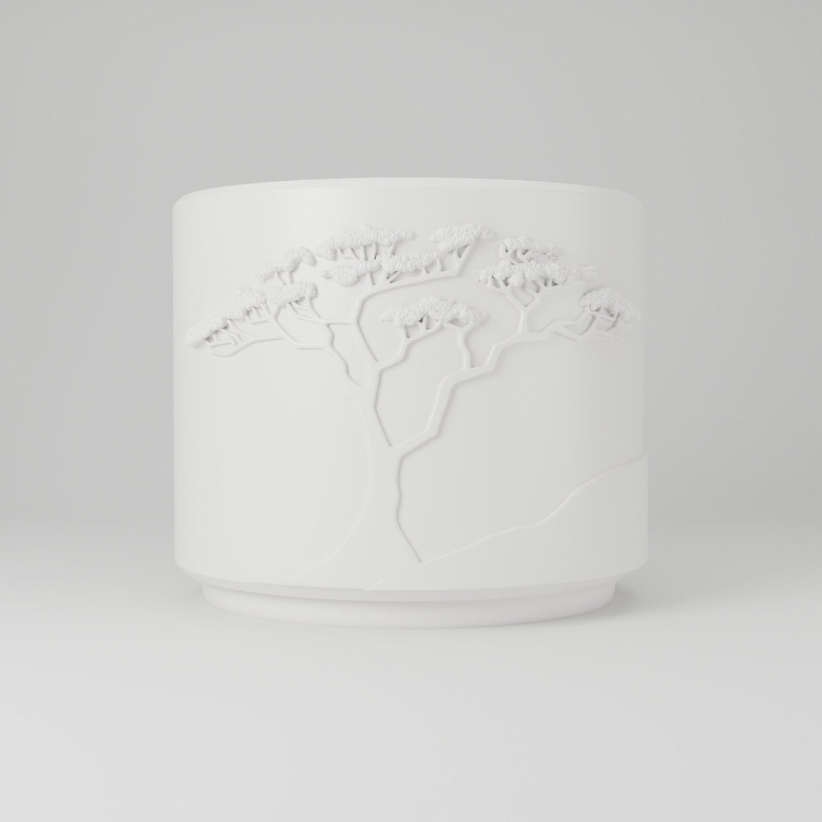 Savanna Tree Planter – Acacia Relief Plant Pot - Northern Foundry