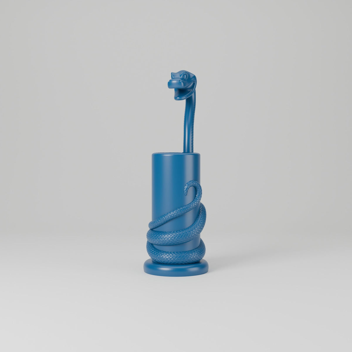 Serpent Pen Holder – Coiled Snake Brush and Pen Cup - Northern Foundry