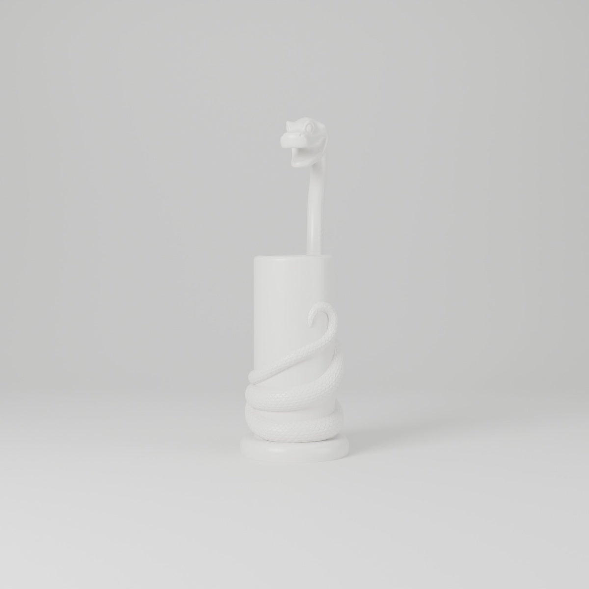Serpent Pen Holder – Coiled Snake Brush and Pen Cup - Northern Foundry