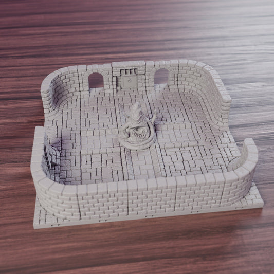 Sewer Junction Chamber 10x10" – Dragonlock 28mm Lost Sewers Boss Room - Northern Foundry