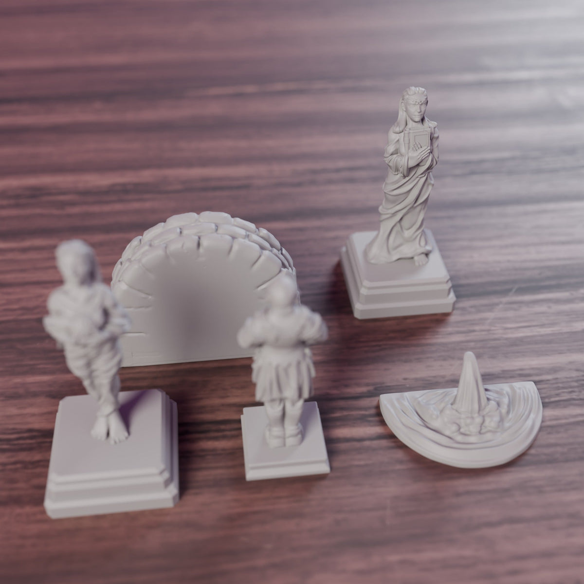 Shrine & Altar Room 6x8" Temple – Dragonlock 28mm Dungeon - Northern Foundry