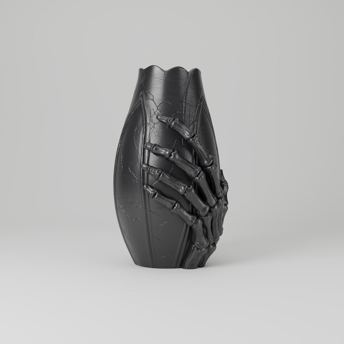 Skeleton Hand Vase – Gothic Halloween Decor - Northern Foundry