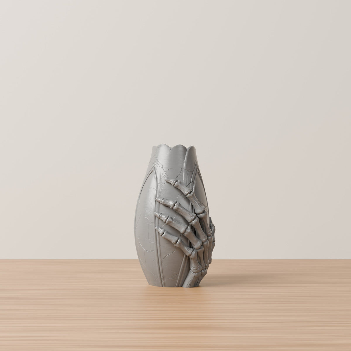 Skeleton Hand Vase – Gothic Halloween Decor - Northern Foundry