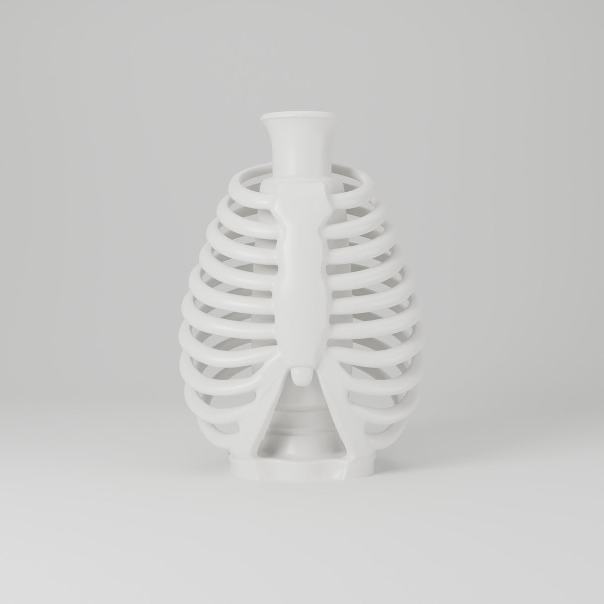 Skeleton Rib Cage Vase – Gothic Halloween Decor - Northern Foundry