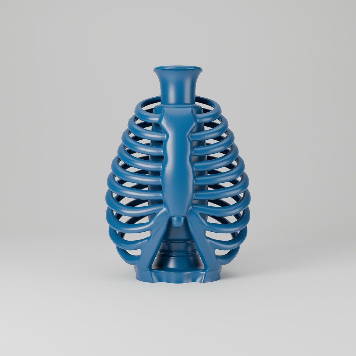 Skeleton Rib Cage Vase – Gothic Halloween Decor - Northern Foundry