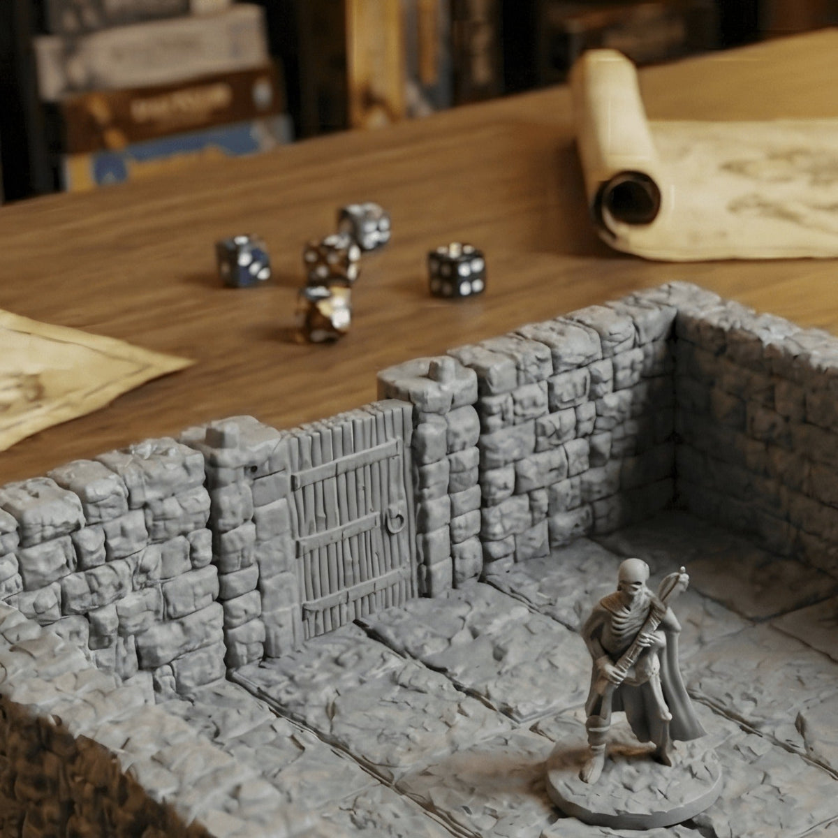 Solo Cell Alpha Dungeon Starter – Dragonlock 28mm Terrain - Northern Foundry