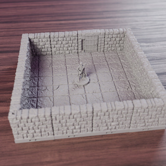 Solo Cell Alpha Dungeon Starter – Dragonlock 28mm Terrain - Northern Foundry