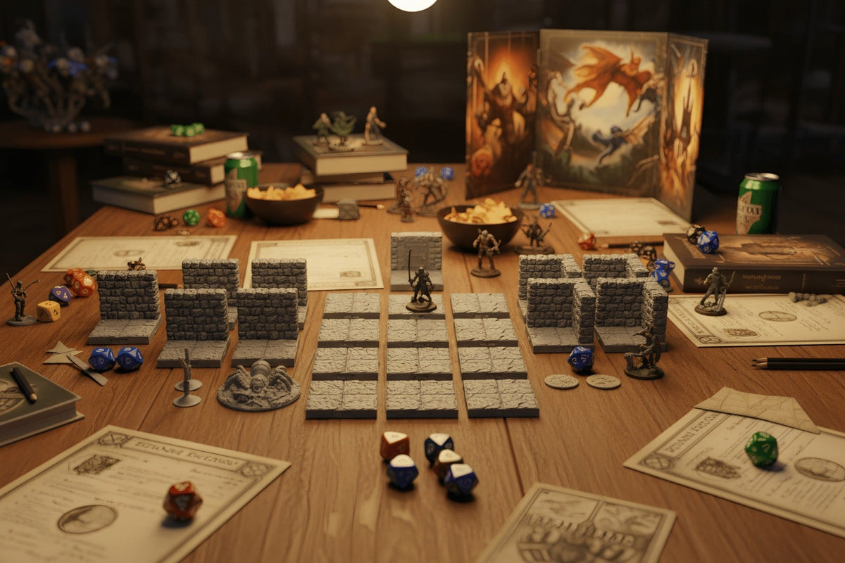 Spider Nest Infested Room 6x8 – Dragonlock 28mm Terrain - Northern Foundry