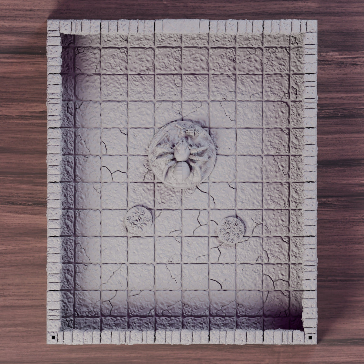 Spider Nest Infested Room 6x8 – Dragonlock 28mm Terrain - Northern Foundry