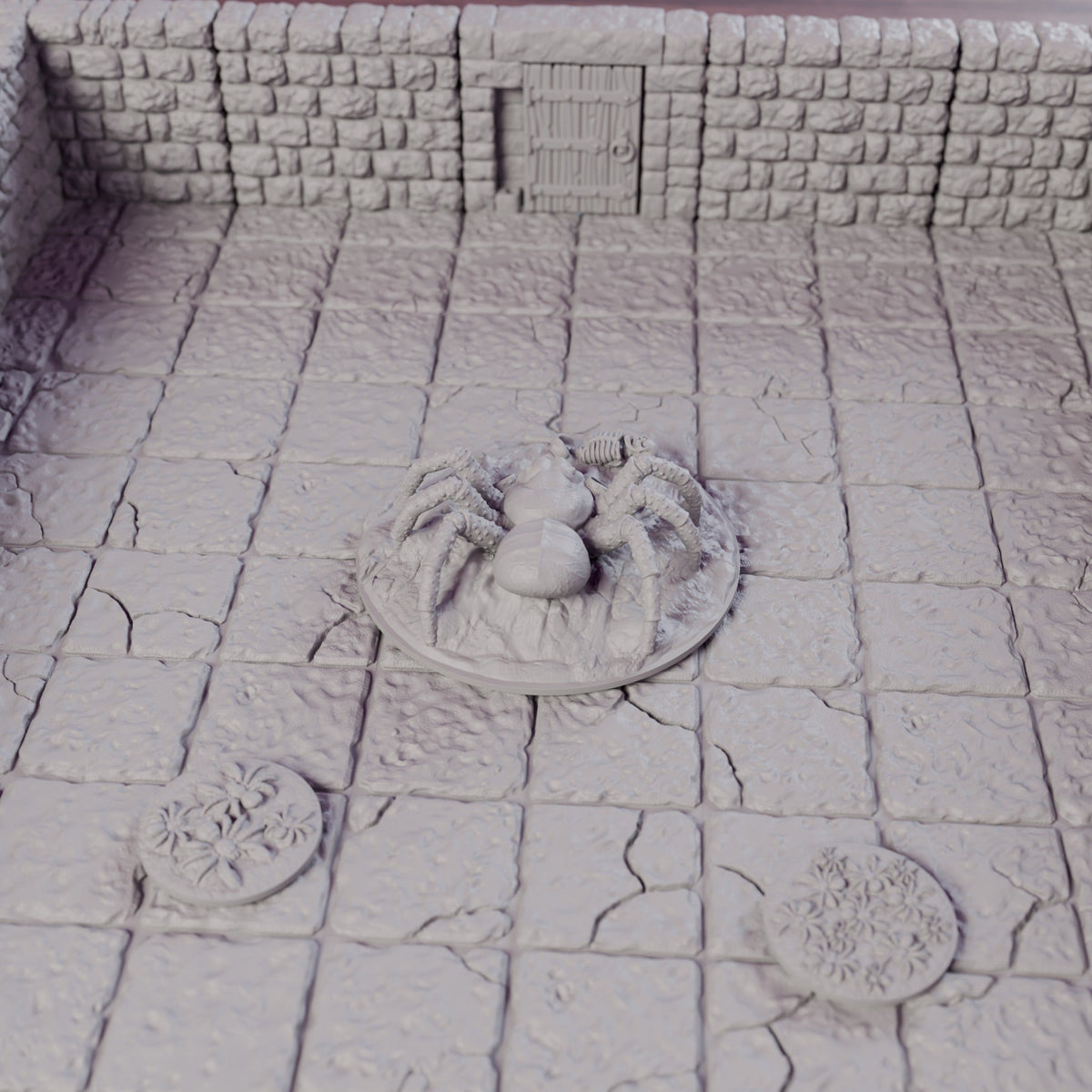 Spider Nest Infested Room 6x8 – Dragonlock 28mm Terrain - Northern Foundry