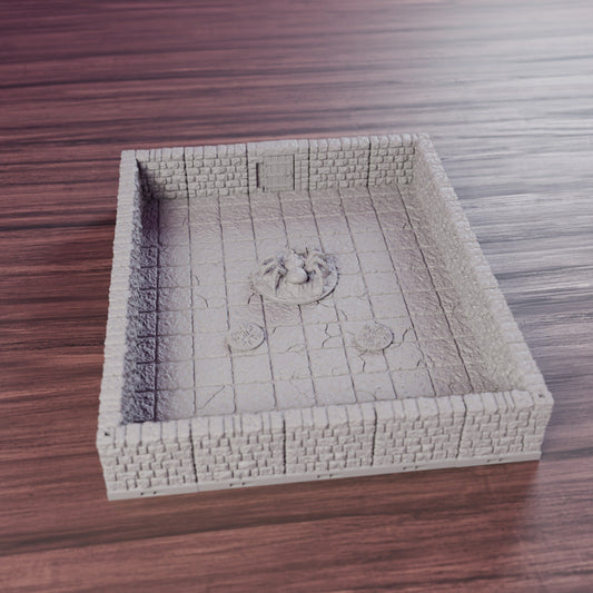 Spider Nest Infested Room 6x8 – Dragonlock 28mm Terrain - Northern Foundry
