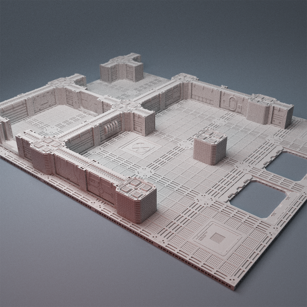 Starbase Epsilon Space Station Set - Northern Foundry
