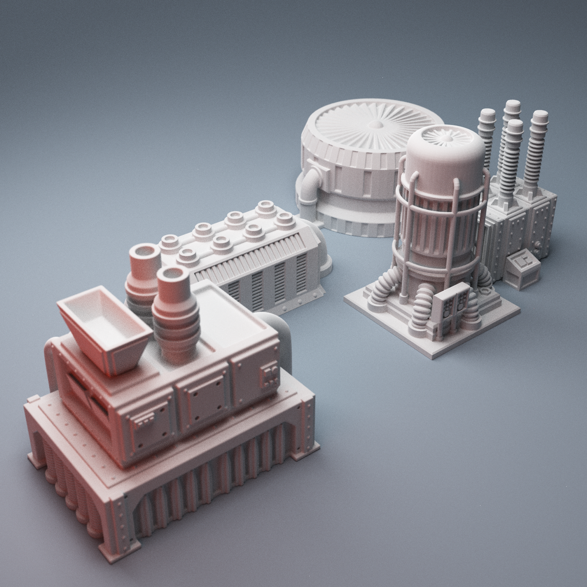 Starbase Epsilon Space Station Set - Northern Foundry