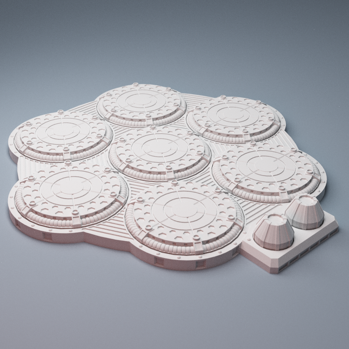 Starbase Epsilon Space Station Set - Northern Foundry