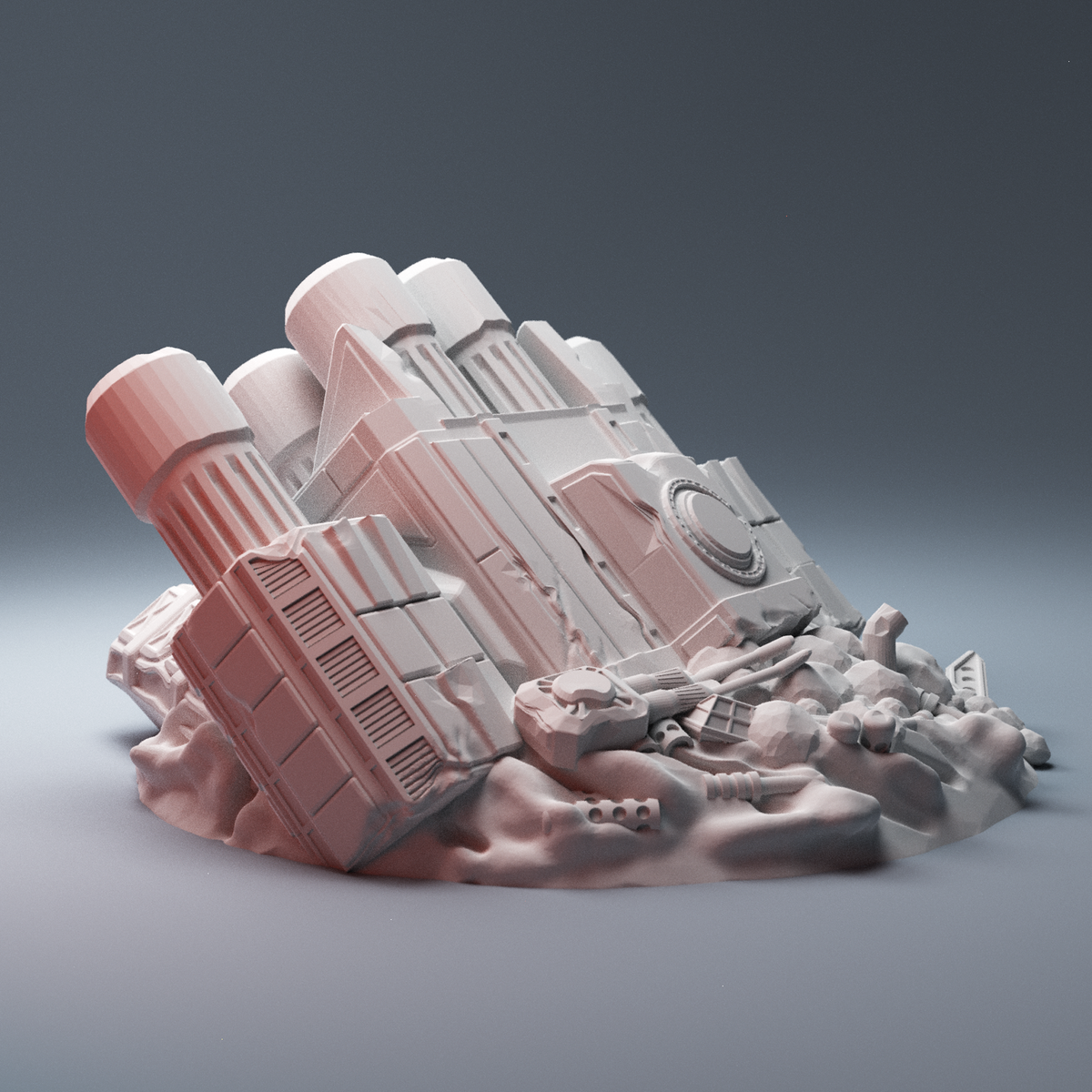 Starship Crash Sites & Landing Craft - Northern Foundry
