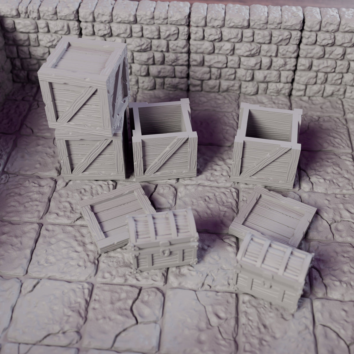 Storeroom Stash 4x4 Scatter Room – Dragonlock 28mm - Northern Foundry