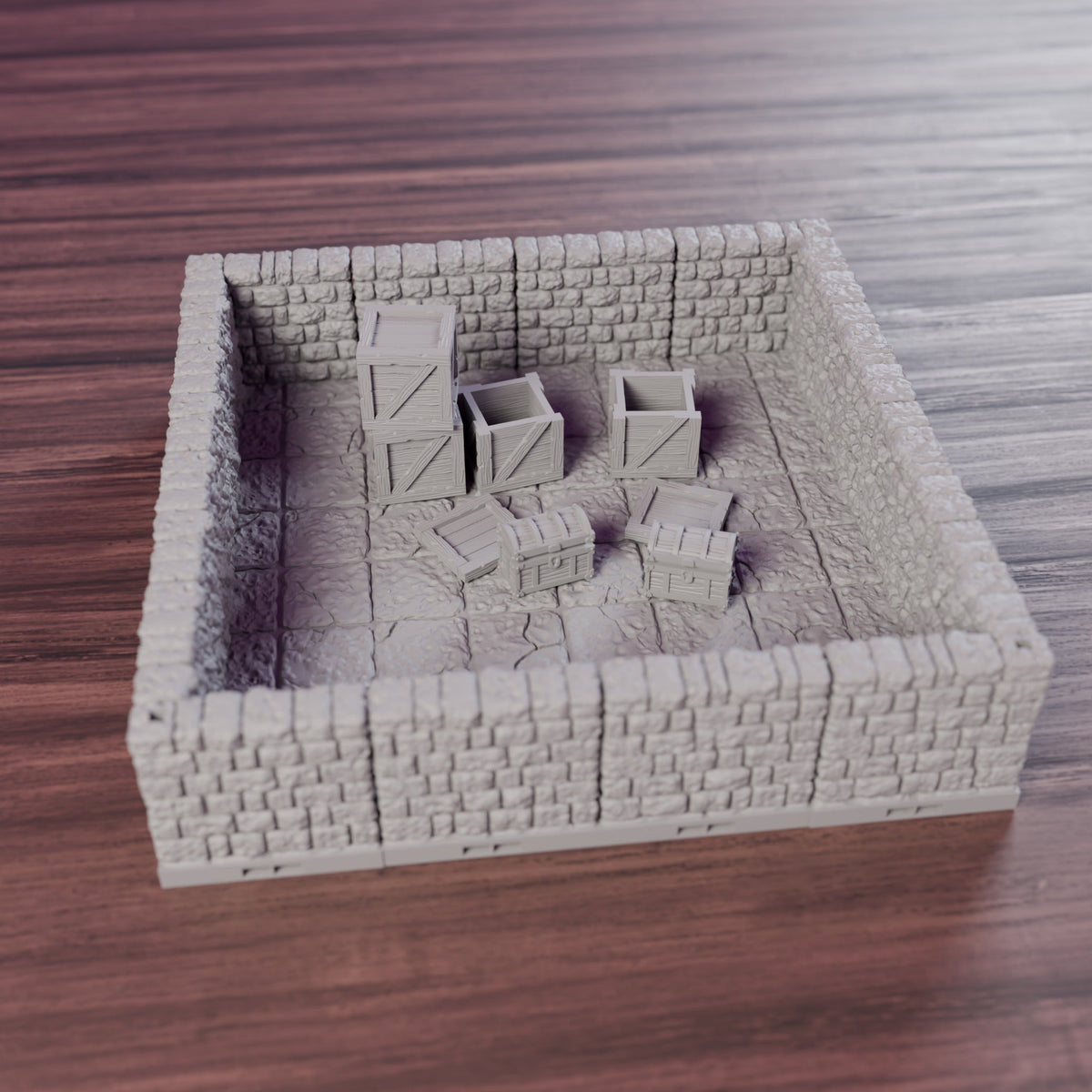 Storeroom Stash 4x4 Scatter Room – Dragonlock 28mm - Northern Foundry