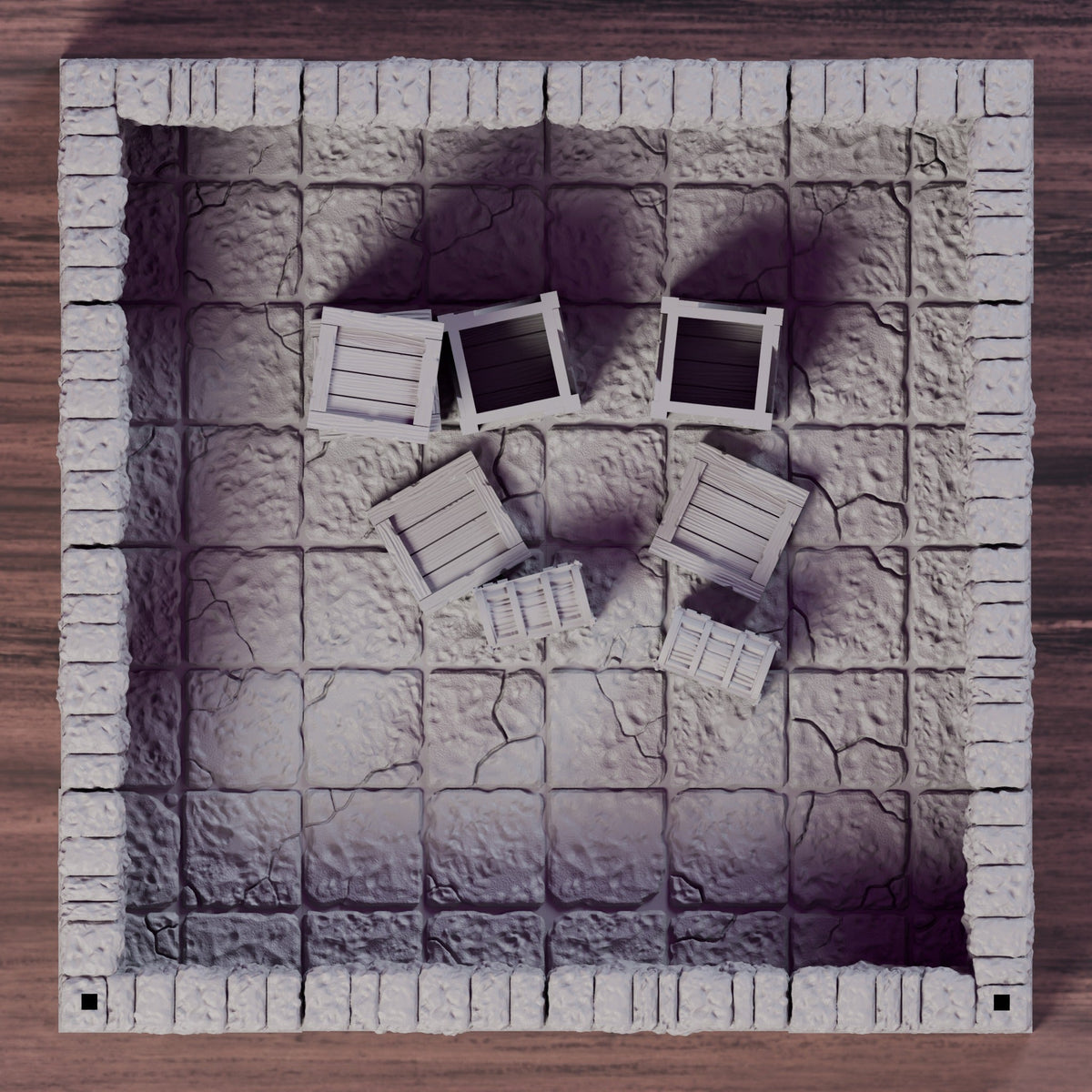 Storeroom Stash 4x4 Scatter Room – Dragonlock 28mm - Northern Foundry