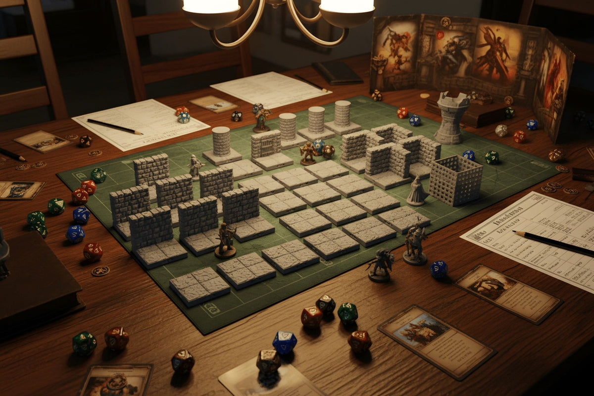 Summoning Circle Ritual Room 8x8 – Dragonlock 28mm - Northern Foundry