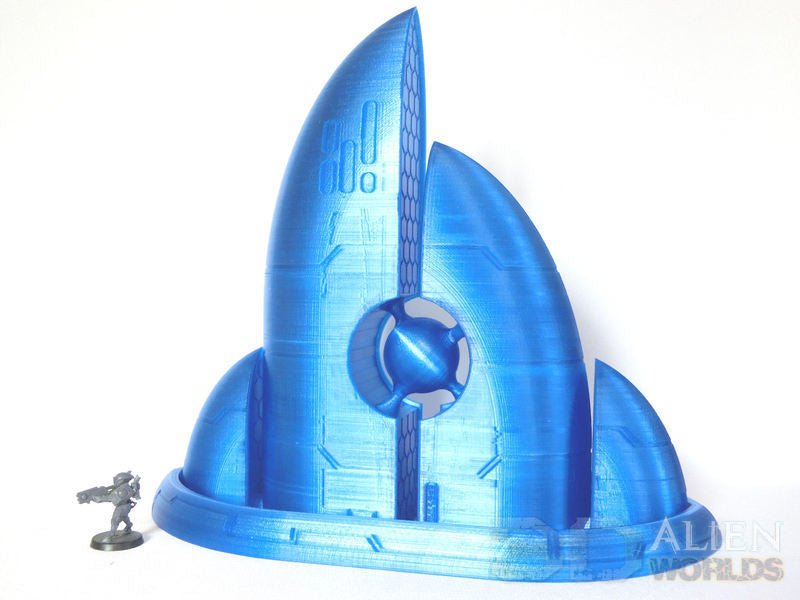 Taui Outpost Bundle – Sci-Fi Alien Base Terrain (28mm/32mm/40mm) - Northern Foundry