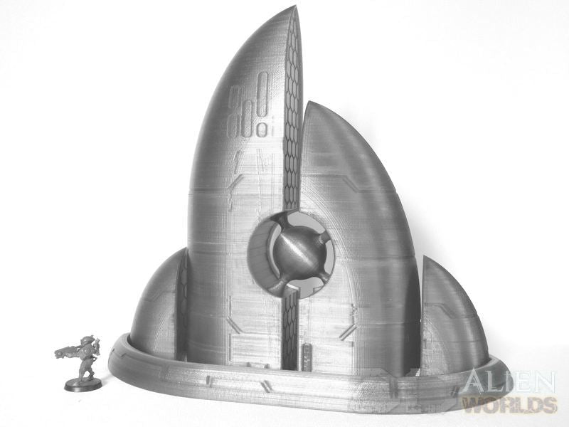 Taui Outpost Bundle – Sci-Fi Alien Base Terrain (28mm/32mm/40mm) - Northern Foundry