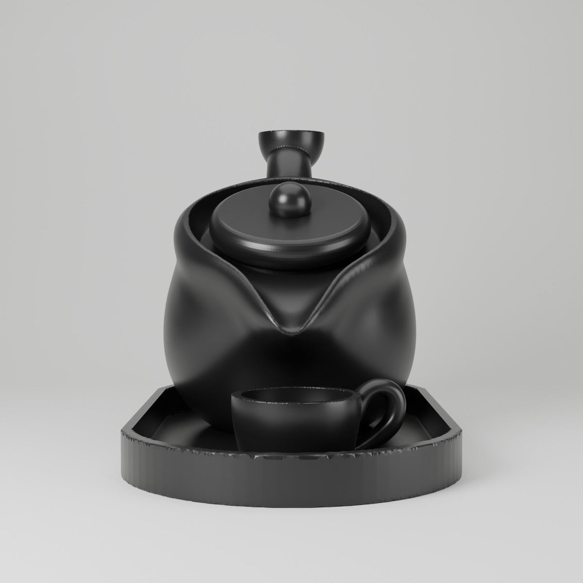 Teapot Backflow Incense Burner – Incense Cone Holder with Tea Cup Tray - Northern Foundry
