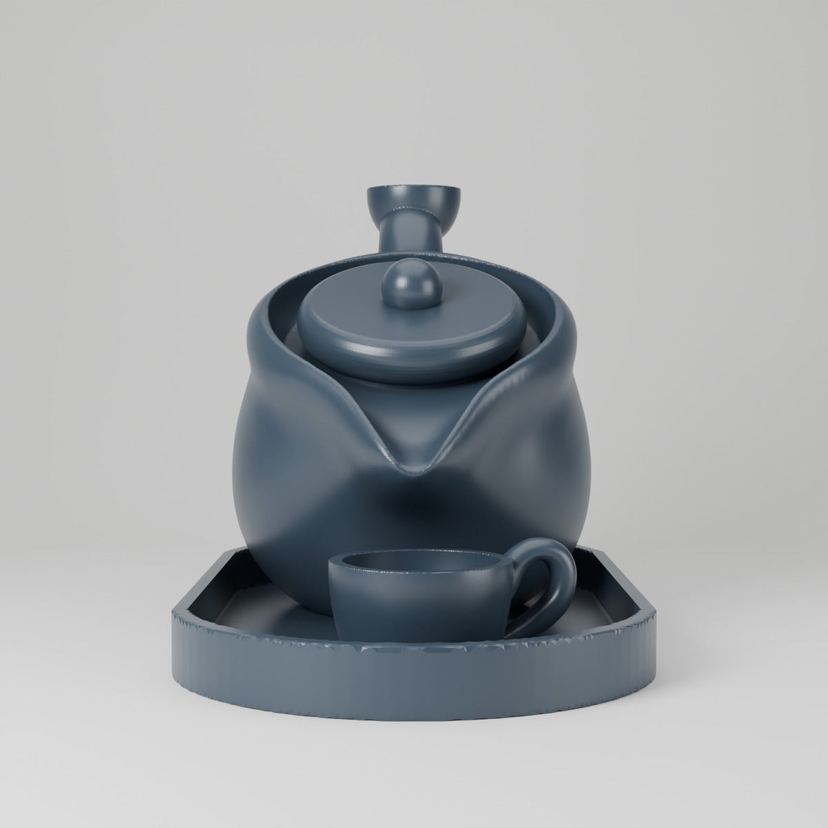 Teapot Backflow Incense Burner – Incense Cone Holder with Tea Cup Tray - Northern Foundry
