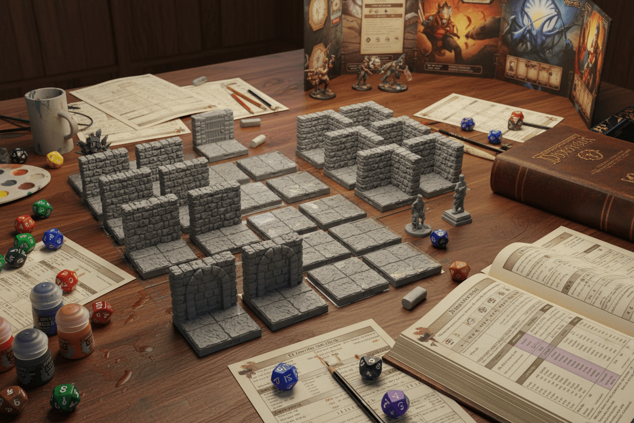 The Alcove Room — Room with Nook — Dragonlock Dungeons — Fat Dragon Games