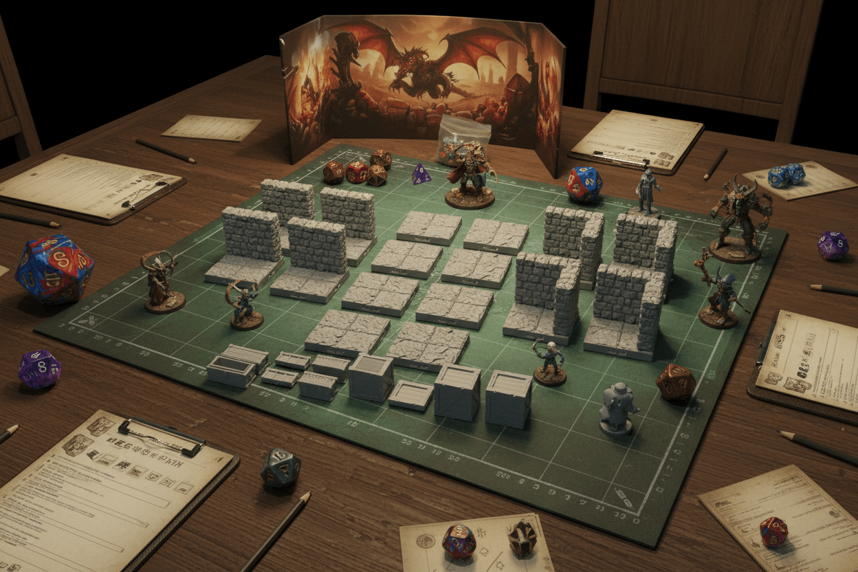 The Armory Depot | Interior Terrain | Dragonlock Dungeons | Fat Dragon Games - Northern Foundry