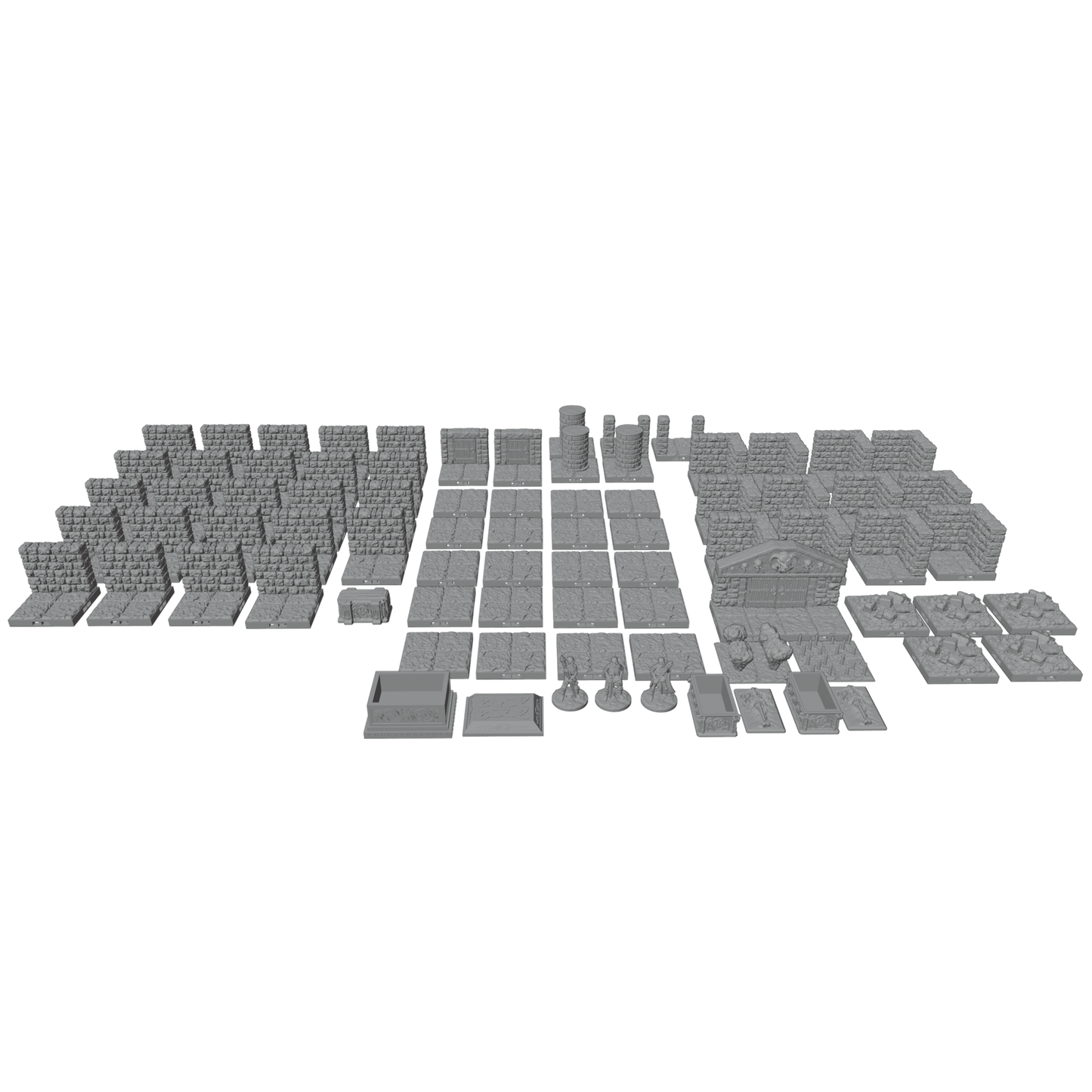 The Catacombs Mega Set | Interior Tabletop Terrain | Dragonlock Dungeons Fat Dragon Games - Northern Foundry
