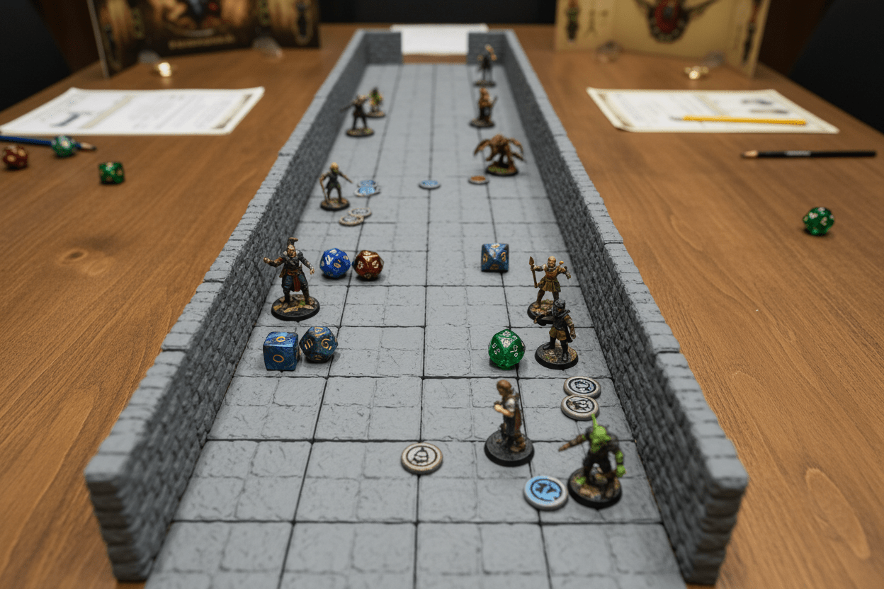 The Corridor Expansion Pack | Bulk Hallways | Dragonlock Dungeons | Fat Dragon Games - Northern Foundry