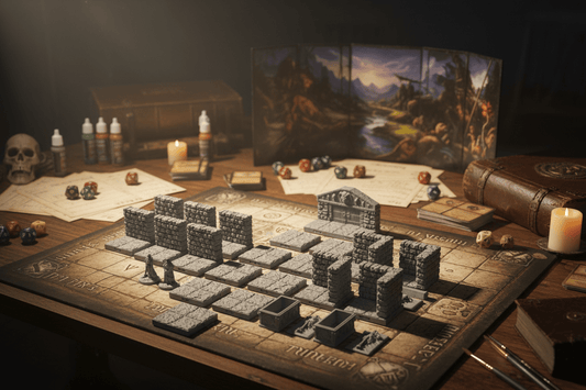 The Crypt Entry | Interior Terrain Set | Dragonlock Dungeons | Fat Dragon Games - Northern Foundry