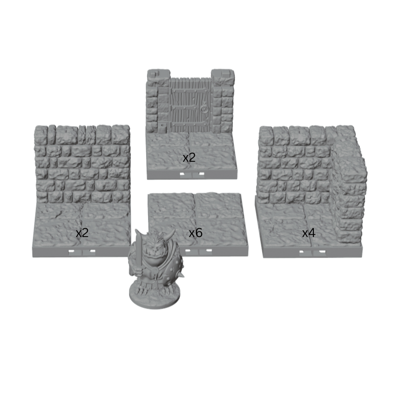 The Dual Entry Hall | Pass - Through Room | Dragonlock Dungeons | Fat Dragon Games - Northern Foundry