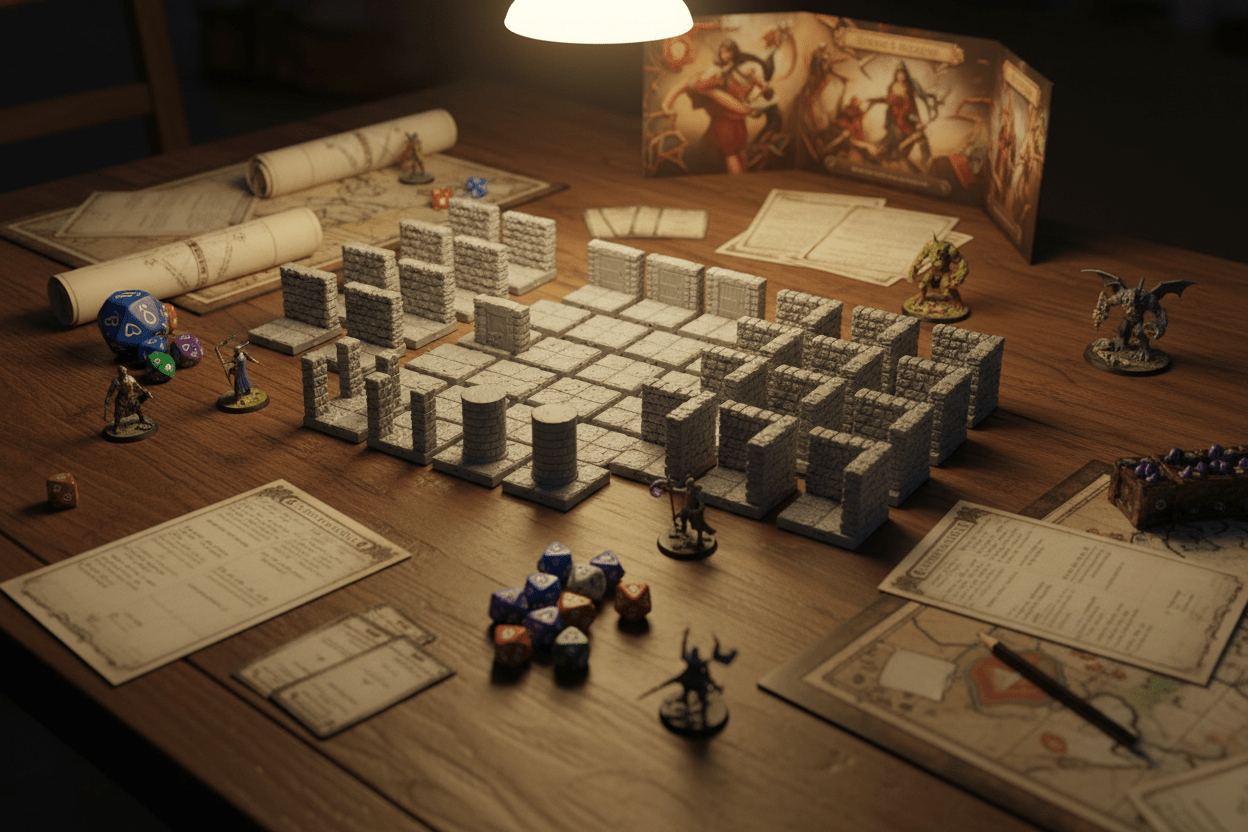 The Dungeon Wing Alpha | Modular Dungeon Expansion | Dragonlock Fat Dragon Games | Pathfinder - Northern Foundry