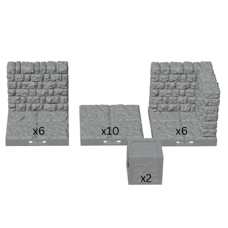 The L - Shaped Great Room | Complex Geometry | Dragonlock Dungeons | Fat Dragon Games - Northern Foundry