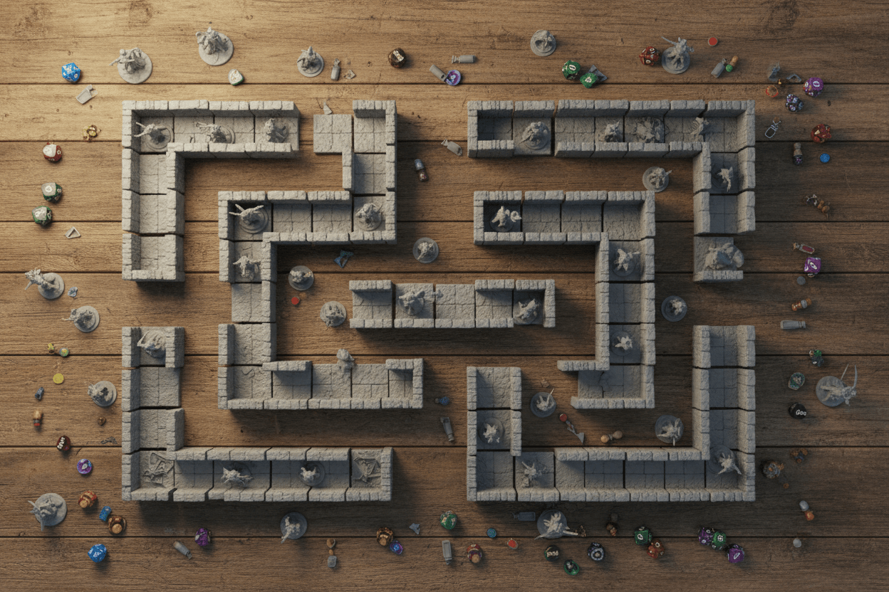 The Labyrinth Starter | Maze Pack | Dragonlock Dungeons | Fat Dragon Games - Northern Foundry