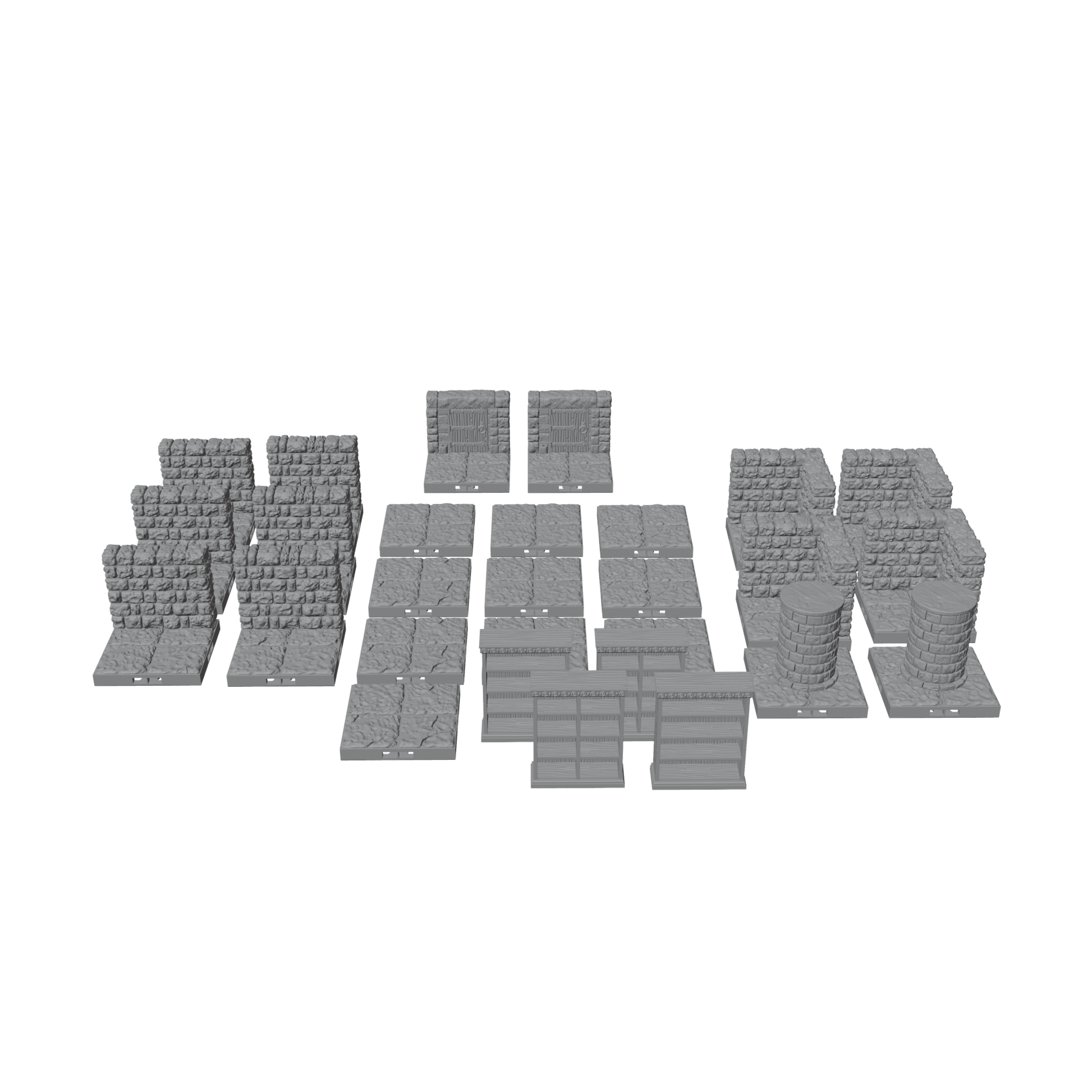 The Library Archive | Interior Terrain Set | Dragonlock Dungeons | Fat Dragon Games - Northern Foundry