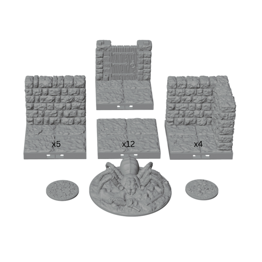 The Spider Nest | Infested Room | Dragonlock Dungeons | Fat Dragon Games - Northern Foundry