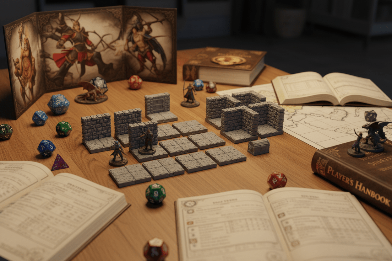 The Square Chamber | Balanced Room | Dragonlock Dungeons | Fat Dragon Games - Northern Foundry