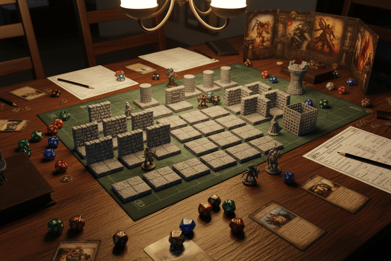 The Summoning Circle | Interior Terrain | Dragonlock Dungeons | Fat Dragon Games | Pathfinder - Northern Foundry