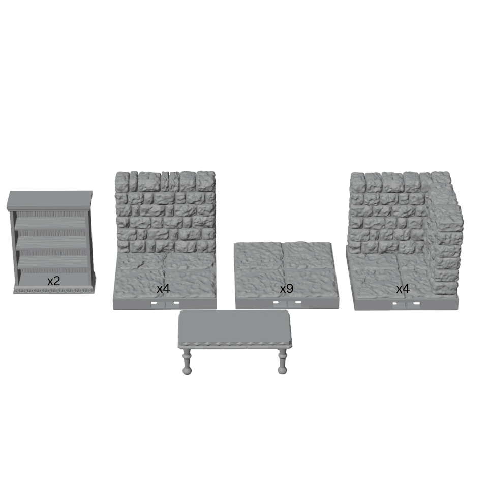 The Wizard Study | Thematic Room | Dragonlock Dungeons | Fat Dragon Games - Northern Foundry