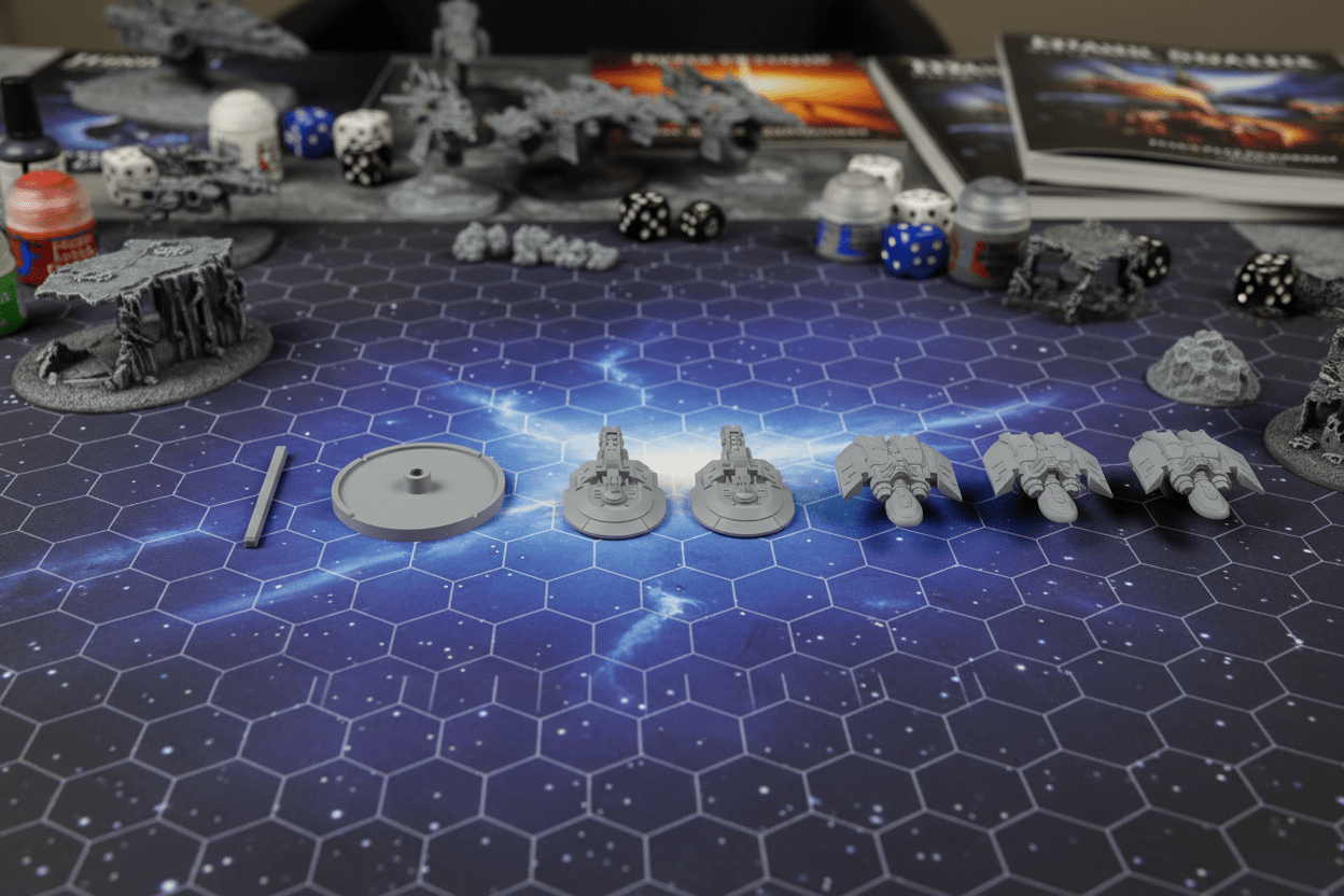 The Wolfpack | Destroyer Squadron | Fat Dragon Games |Sci - Fi Tabletop Gaming - Northern Foundry