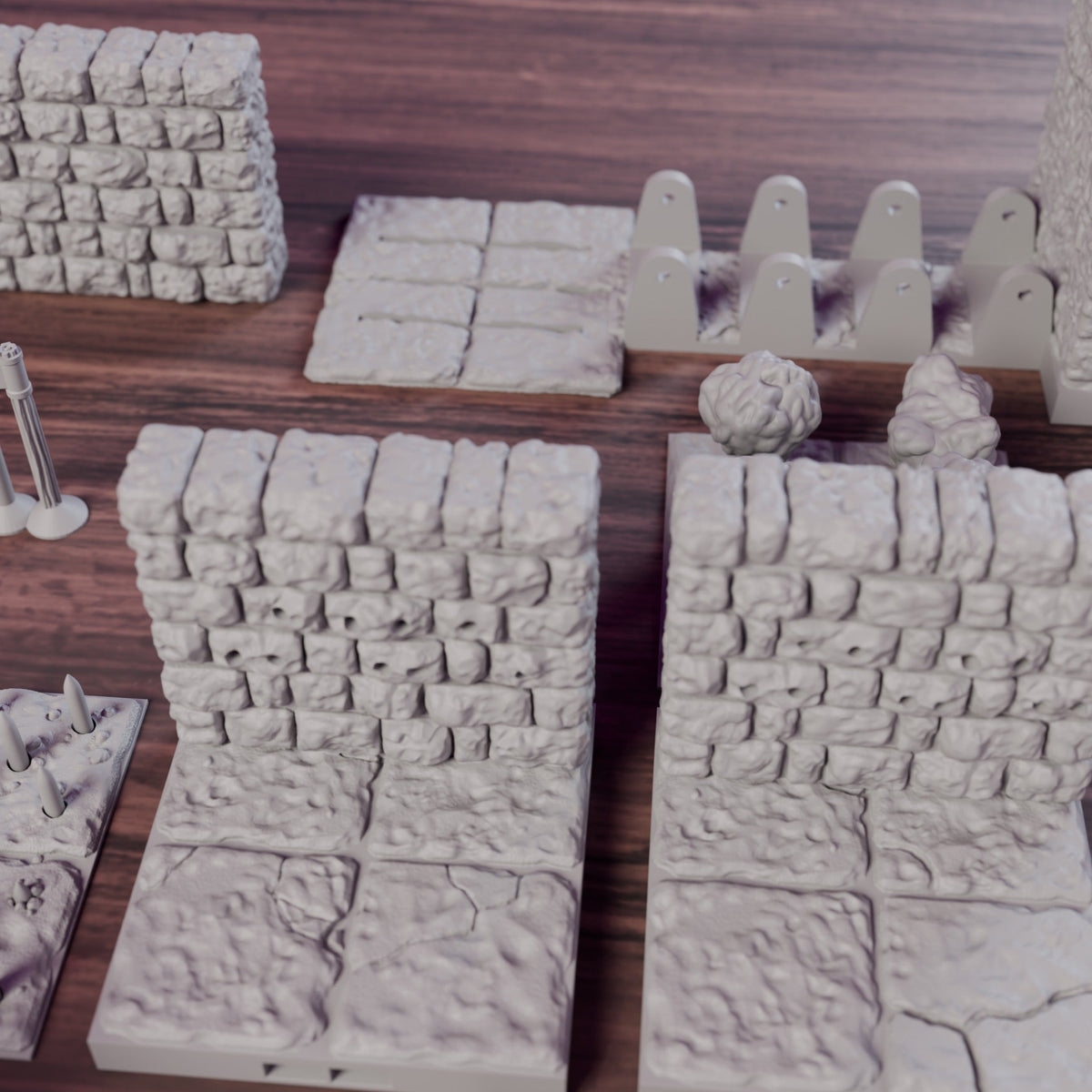 Trap Tile Pack – 14 Working Dungeon Traps (Dragonlock 28mm) - Northern Foundry