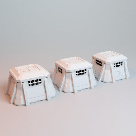 Trench Wars Bunker Emplacement – 3 Variants with Removable Roof (28mm/32mm/40mm) - Northern Foundry