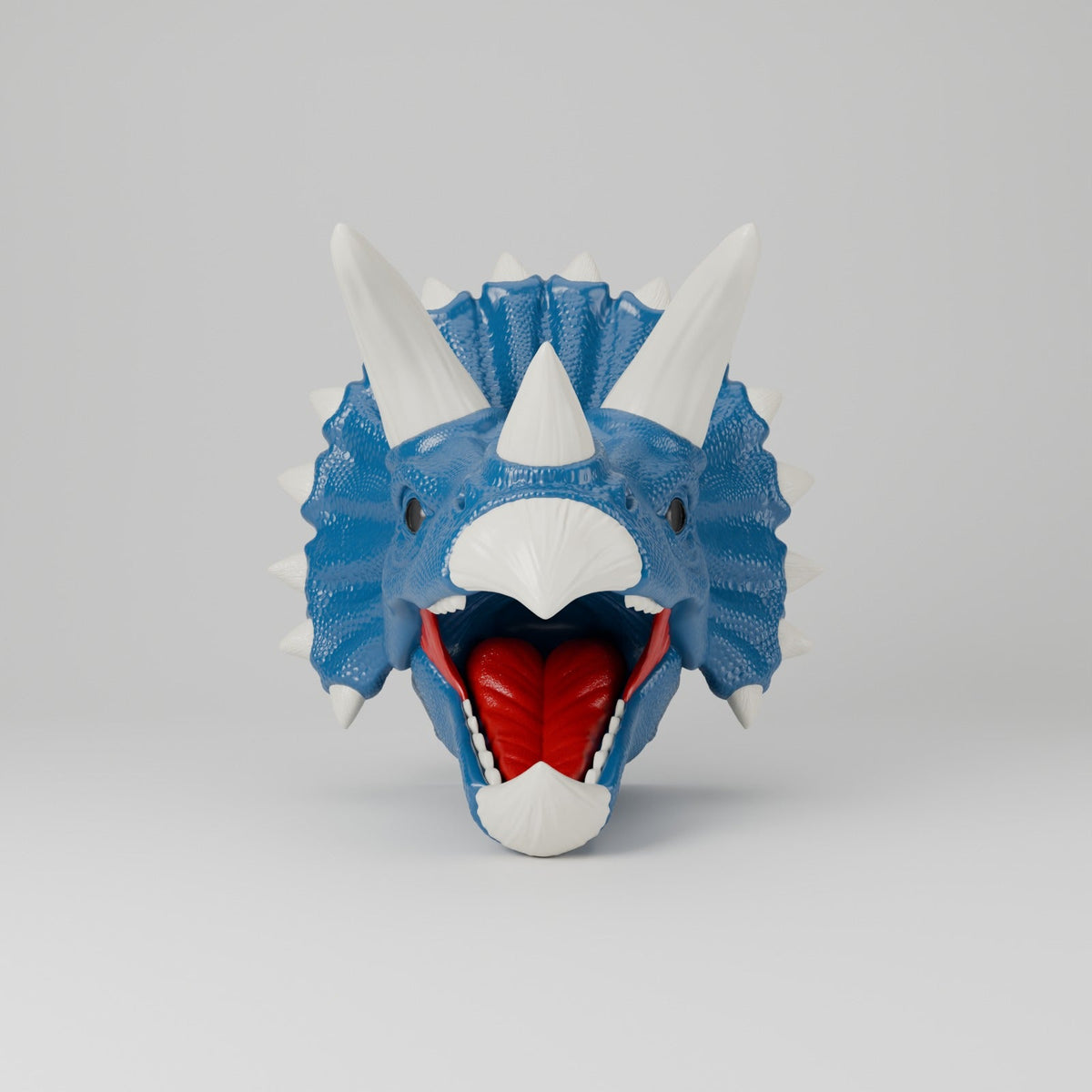 Triceratops Head Wall Mount – Dinosaur Headset & Controller Holder - Northern Foundry