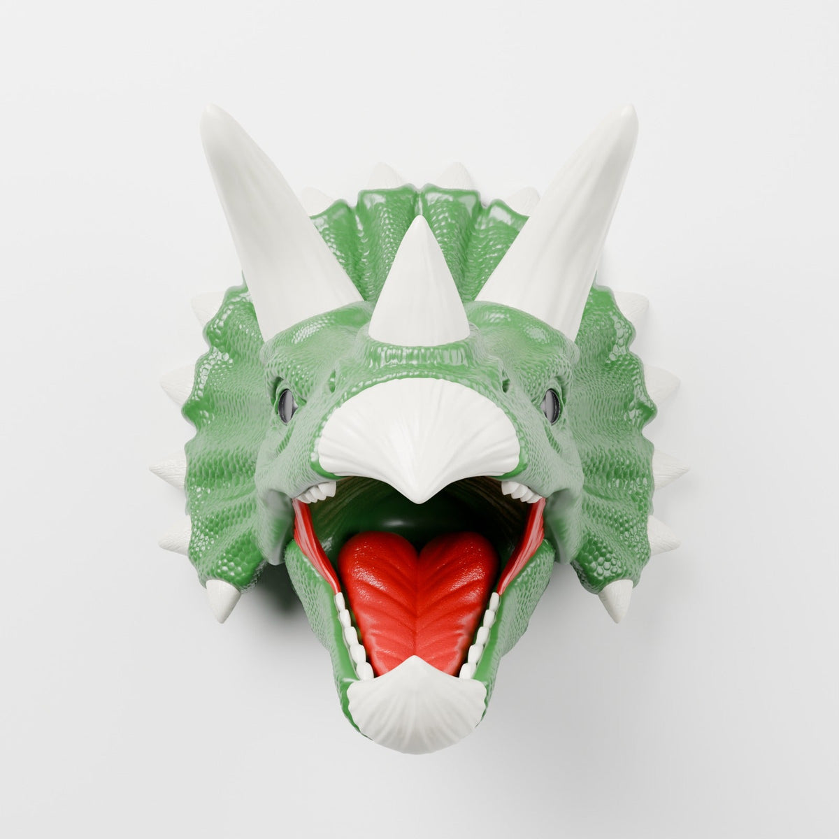 Triceratops Head Wall Mount – Dinosaur Headset & Controller Holder - Northern Foundry