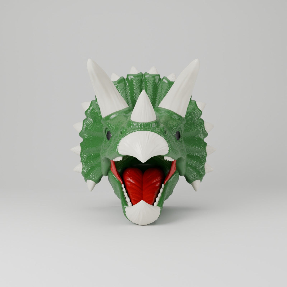 Triceratops Head Wall Mount – Dinosaur Headset & Controller Holder - Northern Foundry