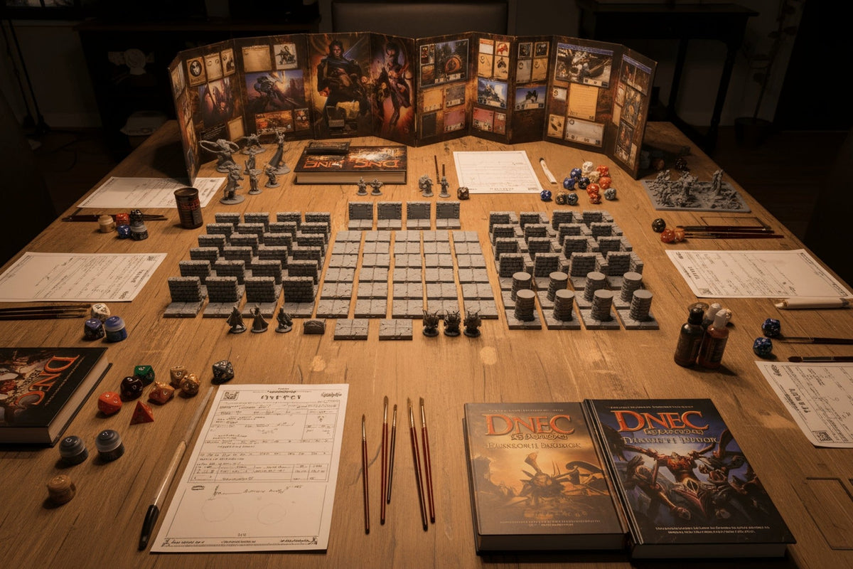 Ultimate 28mm Dungeon Starter Set – 80+ Pieces + 7 Minis - Northern Foundry