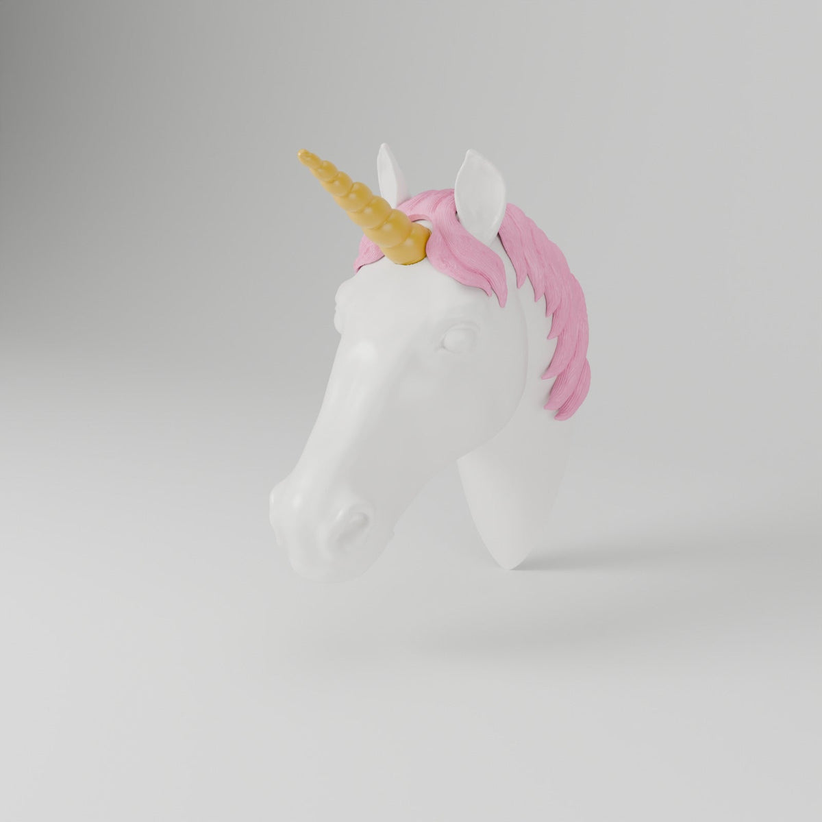 Unicorn Head Wall Mount – Magical Headphone Holder - Northern Foundry