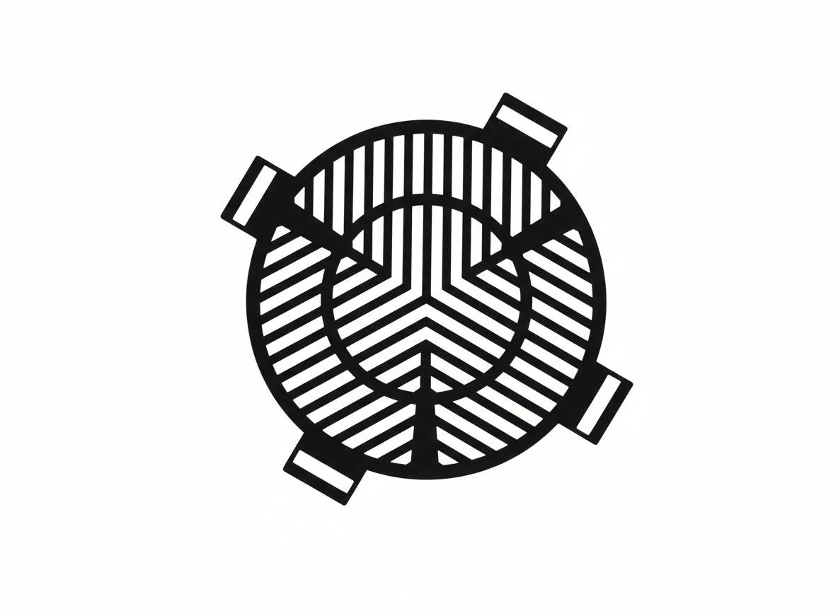 Universal Bahtinov Focus Mask | Achieve Razor - Sharp Stars in Seconds - Northern Foundry